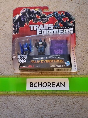 Transformers Generations Thrilling 30 Legends Class Rumble & RAVAGE New - Image 1 of 2