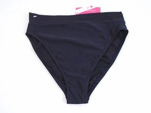 XHILARATION BIKINI BOTTOM SIZE M (4-6) High Leg High Waist SWIM *NEW* - Picture 1 of 4