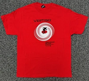 Vertigo 1958 NUEVA Camisa Roja Talla Grande Retro Vintage Clásica Película Hitchcock - Imagen 1 de 3