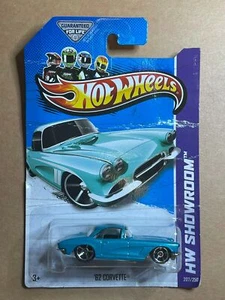 2013 Hot Wheels 1962 Chevrolet Corvette HW Showroom W/ERROR - Picture 1 of 8