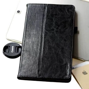Premium Leder Schutzhülle Samsung Galaxy Tab A 9,7" Tablet Tasche Hülle Cover - Picture 1 of 12