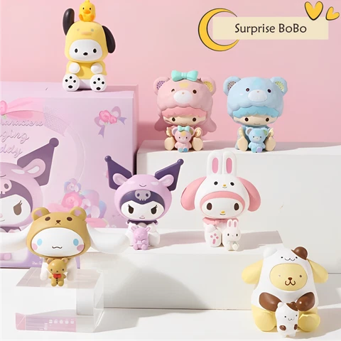 MINISO Sanrio Characters Hugging Buddy Series Confirmed Blind Box Figure Toy HOT Cover