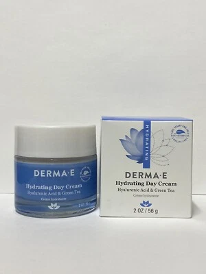 Derma E Crema de Día Hidratante con Ácido Hialurónico y Té Verde (2oz / 56g) NUEVA Foto 1 de 4