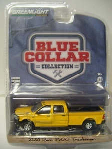 GREENLIGHT BLUE COLLAR COLLECTION SERIES 11 2021 RAM 3500 TRADESMAN - Picture 1 of 2