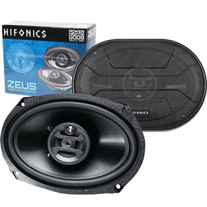 2x Hifonics ZS693 Zeus 6x9 inch 3 Way 400 WATT Car Audio Coaxial Speaker System - Picture 1 of 6