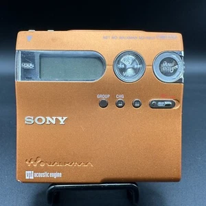 SONY MZ-N910 NET MD WALKMAN Orange Please read carefully - Picture 1 of 19