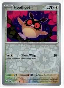 Pokemon Temporal Forces Reverse Holo 126/162 Hoothoot - Picture 1 of 1