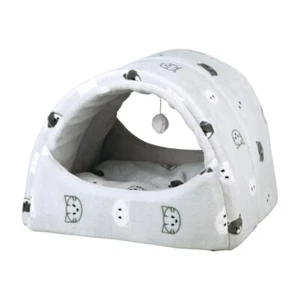 Trixie Mimi Soft Plush Cat Cave Bed 42 x 35 x 35cm Foam Padded Non-Slip Cat Bed - Picture 1 of 1