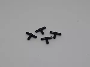 4x Lego® NEU schwarz Technic Pneumatic Pneumatischer T-Teil Neuer Stil 4697b NEU - Bild 1 von 1
