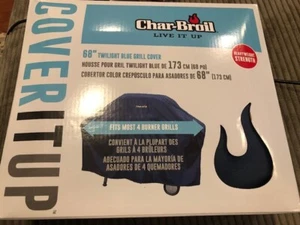 CHARBROIL 68" BBQ GRILL COVER TWILIGHT BLUE 68 GRILL COVER FAST SHIPPING - Picture 1 of 1
