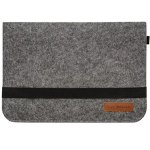13.3 Filz Laptop-Tasche 35x24 cm Tablet Hülle MacBook Pro Air iPad Surface Grau - Bild 1 von 9
