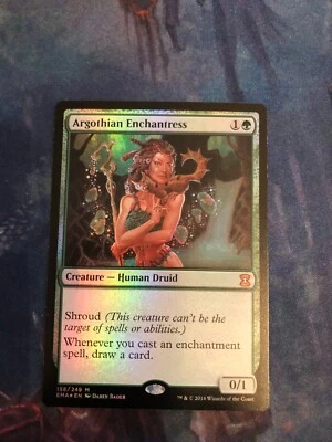 MTG FOIL Argothian Enchantress Eternal Masters Magic the Gathering - Image 1 of 2