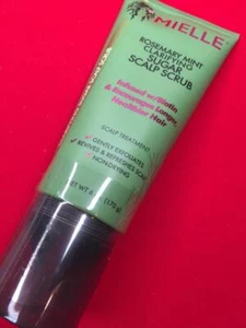 MIELLE Scrub cuoio capelluto zucchero chiarificante alla menta rosmarino 6 oz formato completo - NUOVO, SPEDIZIONE GRATUITA - Foto 1 di 2