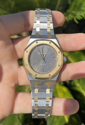 Audemars Piguet 14790SA 36mm Automatic - Mk1 Gray Dial - Full Links - Royal Oak - Image 1 of 4