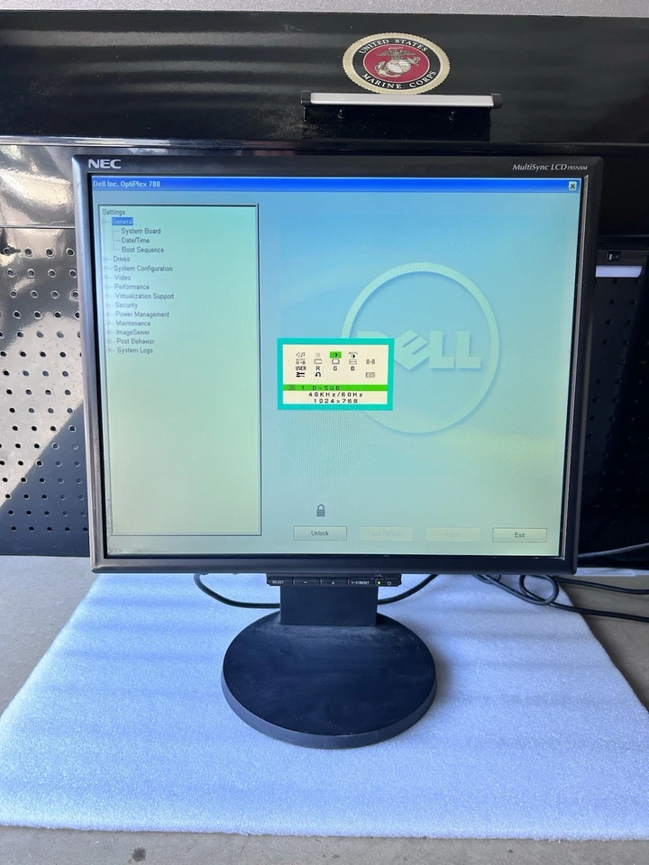 NEC MultiSync LCD195NXM-BK 19" LCD Computer Display  - Image 1 of 4