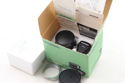 Estado perfeito: Voigtlander COLOR SKOPAR 21mm f4 L39 localizador de lentes adaptador Leica M Japão - Imagem 1 de 4
