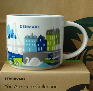 Taza Starbucks City Taza Taza You are here YAH Dinamarca Dinamarca 14oz NUEVO - Imagen 1 de 3