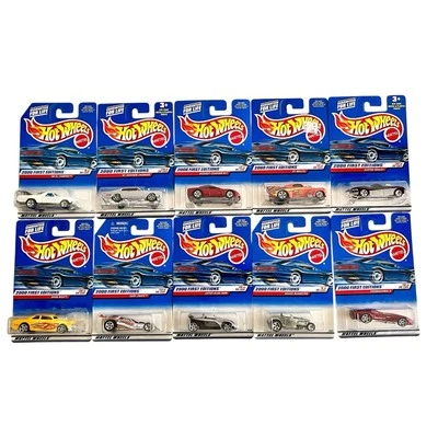 Hot Wheels 2000 First Editions Lot of 10 – El Camino, Charger, Willys, Surf - Image 1 of 4