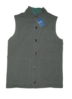 Peter Millar Mens Vest Jacket Reversible Cashmere Green Small NWT - Image 1 of 4