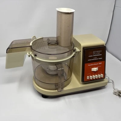 Vintage Hamilton Beach Scovill 6 Speed Food Processor 712-1 - Image 1 of 4