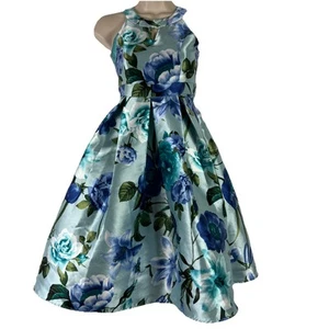 Speechless Kids Dress Girls Youth Size 10 Sleeveless Fit & Flare Floral Formal - Picture 1 of 13