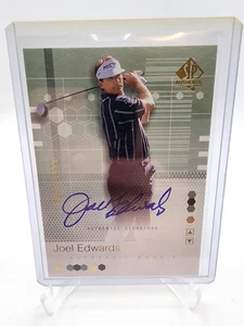 2002 UD SP Authentic Joel Edwards 105 Rookie RC Autograph AUTO Golf PGA #d/1499! - Picture 1 of 2