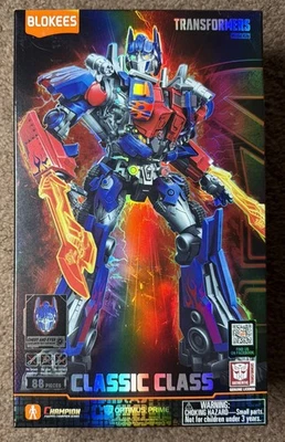 Blokees Transformers Optimus Prime Clásico Clase 9 Modelo Kit Figura 88 Piezas Nuevo Foto 1 de 4
