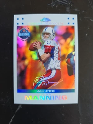 2007 Topps Chrome - All-Pro Peyton Manning #TC44 White Refractor /869 - Image 1 of 2