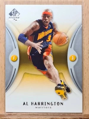 Al Harrington #33 2006-07 SP Authentic Base Warriors L0110A - Image 1 of 2