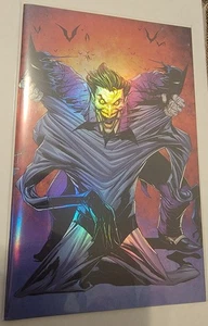 BEYOND: THE JOKER COMPLEX HEROES CON EXCLUSIVE JONATHAN URIBE FOIL VIRGIN LTD 50 - Picture 1 of 2