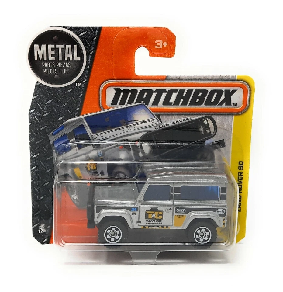 Matchbox n. 48 Land Rover 90 Thailand piastra base Superfast MBX blister corto - Immagine 1 di 1