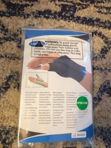 NEW Comfort Cool Thumb CMC Restriction Splint Black Left Large Plus - Picture 1 of 3