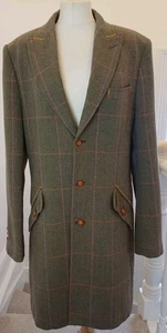 Holland Esquire Coat Size Large VGC Brown. B317 - Picture 1 of 16