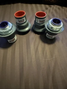 4- ROBROY PLASTI-BOND STRAIGHT PVC COATED LT CONNECTOR 3/4 - Picture 1 of 7