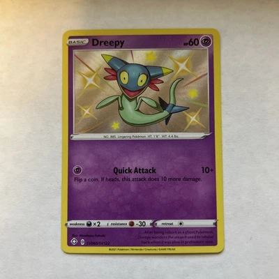 Dreepy SV060/SV122 Shining Fates: Shiny Vault Holo Pokemon TCG - Image 1 of 2