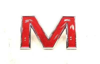 NUEVO OEM GM Radiador Rejilla "M" Emblema 15634641 GMC Jimmy Sonoma Canyon 1991-2012 Foto 1 de 4