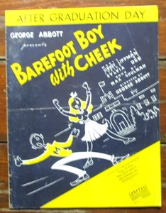 1947 "NACH DEM ABSCHLUSS" ALTE NOTEN FRÜHES PAPIER - Bild 1 von 5