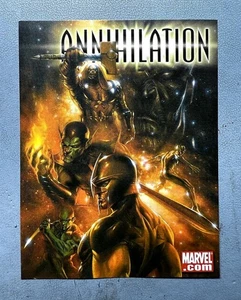 2006 ANNIHILATION MARVEL EVENTO COSMICO PROMO CARD / GABRIELE DELL'OTTO ART * - Foto 1 di 2