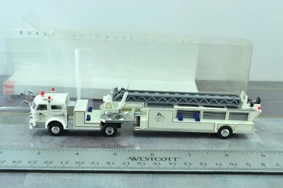 Busch 46006 LaFrance Fire Department ladder Engine HO 1:87 Scale - Image 1 of 3
