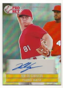2021 Leaf Pro Set Metal - 1991 Autographs Gold #PS1-NG1 Nolan Gorman (RC) 1/5 - Picture 1 of 1