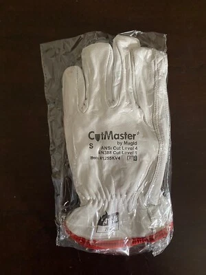 12 PARES GUANTES DE TRABAJO MAGID CUTMASTER 1255KV4 FORRADOS DE KEVLAR CUERO ANSI CUT LEVEL4 Foto 1 de 4
