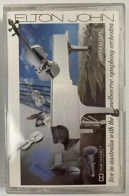 Elton John Live In Australia Music Cassette 1 Tape 832470-4 Rocket 1987 Original - Image 1 of 4