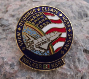 Insignia oficial del transbordador espacial de la NASA STS 61-B de la colección personal - Imagen 1 de 2