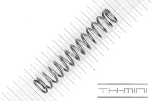 Muelle de presión 2,5 mm aplicado 22,5x120 mm 26 kg espiral acero inoxidable metal - Imagen 1 de 1