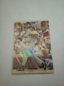 1995 DONRUSS BAT PATROL MIKE PIAZZA SHARP!