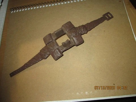 Vintage 1979 Star Wars Dewback Saddle-Saddle Only Cover