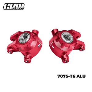 GPM 7075 Alloy Front Steering Blocks &Oversize Bearing TRAXXAS 1/8 JATO 4X4 VXL - Picture 1 of 12