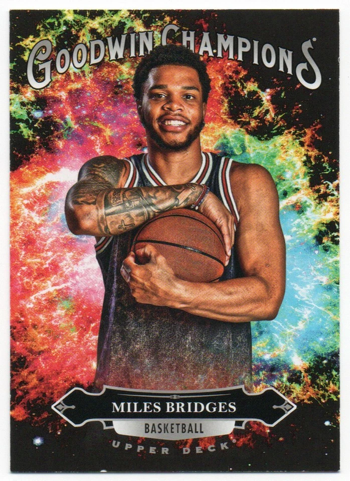 2020 Upper Deck Goodwin Champions Splash of Color 148 Miles Bridges SP - Image 1 of 1