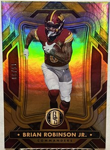 2023 Panini Gold Standard NFL Football Brian Robinson Jr. #15/30 Washington