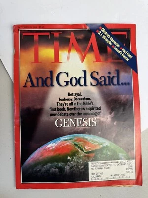 Time Magazine October 28 1996 Vol 148 No 20 Genesis God Bible Meaning - Image 1 of 2